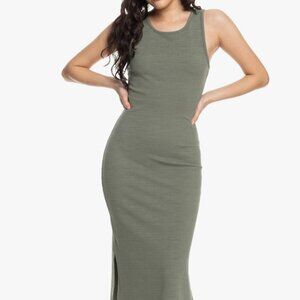 Roxy Womens Good Keepsake Strappy Midi Dress Small